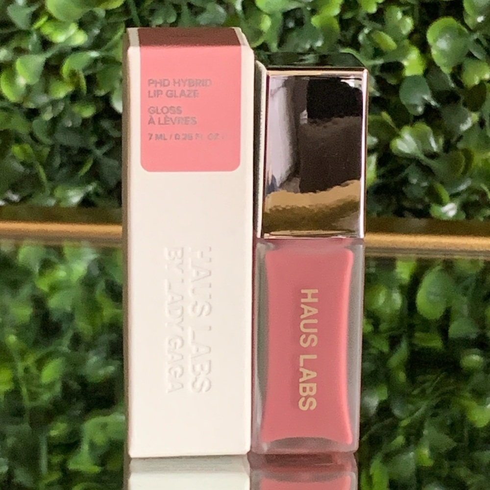 Haus Labs GUAVA Phd Hybrid Lip Glaze Plumping Gloss | NEW | Soft Warm Pink
